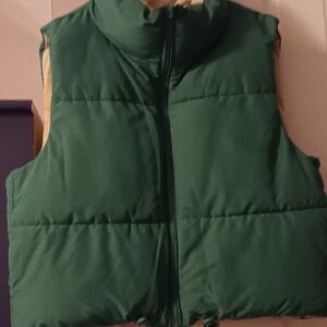 Puffer vest jacket - reversible